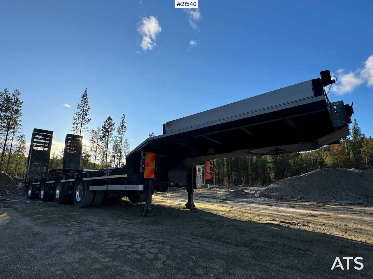 Rojo 2021 Rojo Maskinsemi m/ hydrauliske kjørebruer - Semirremolque góndola rebajadas: foto 1 Rojo 2021 Rojo Maskinsemi m/ hydrauliske kjørebruer - Semirremolque góndola rebajadas: foto 1