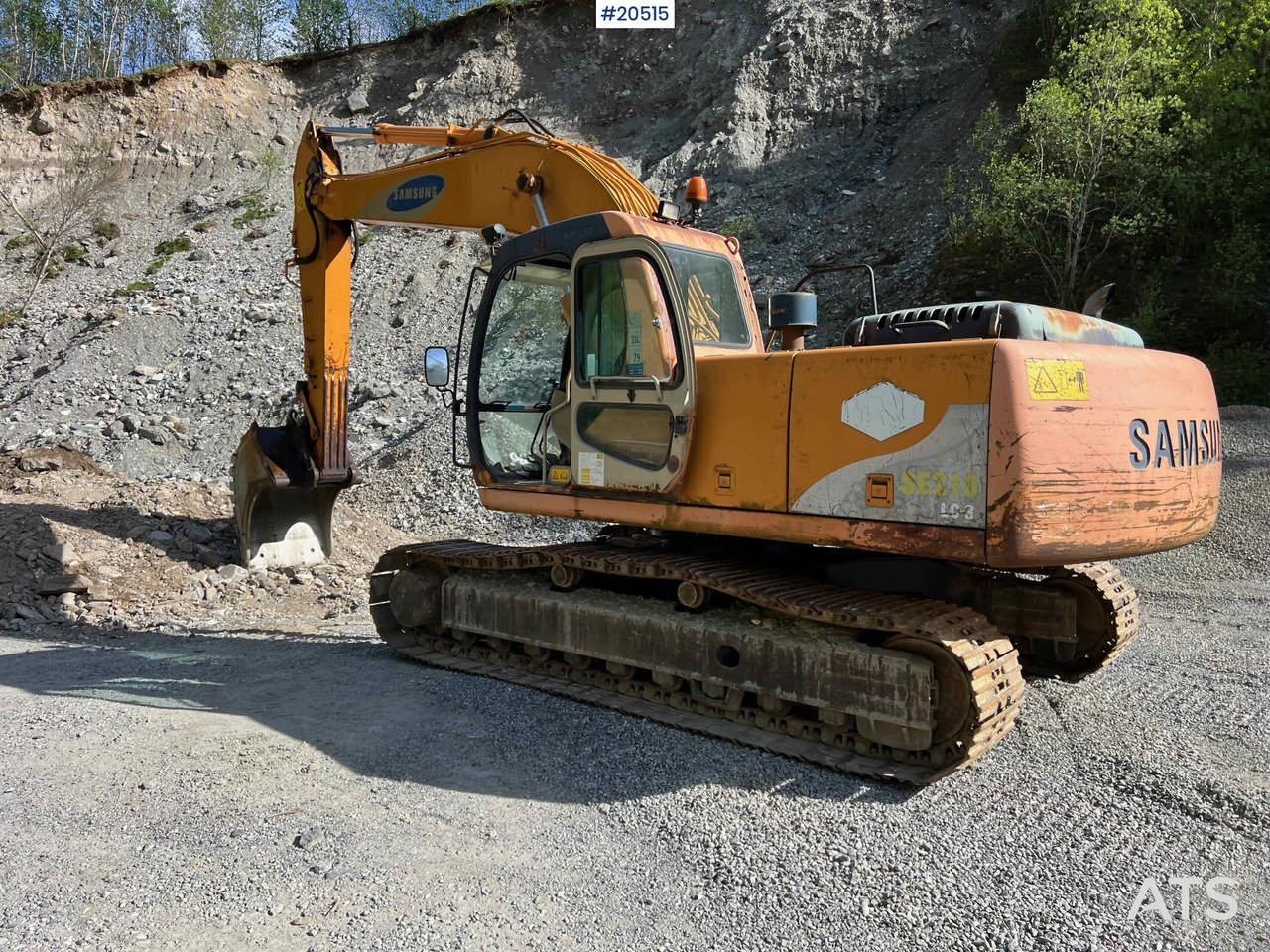 Samsung SE210 LC-3 - Excavadora de cadenas: foto 5 Samsung SE210 LC-3 - Excavadora de cadenas: foto 5