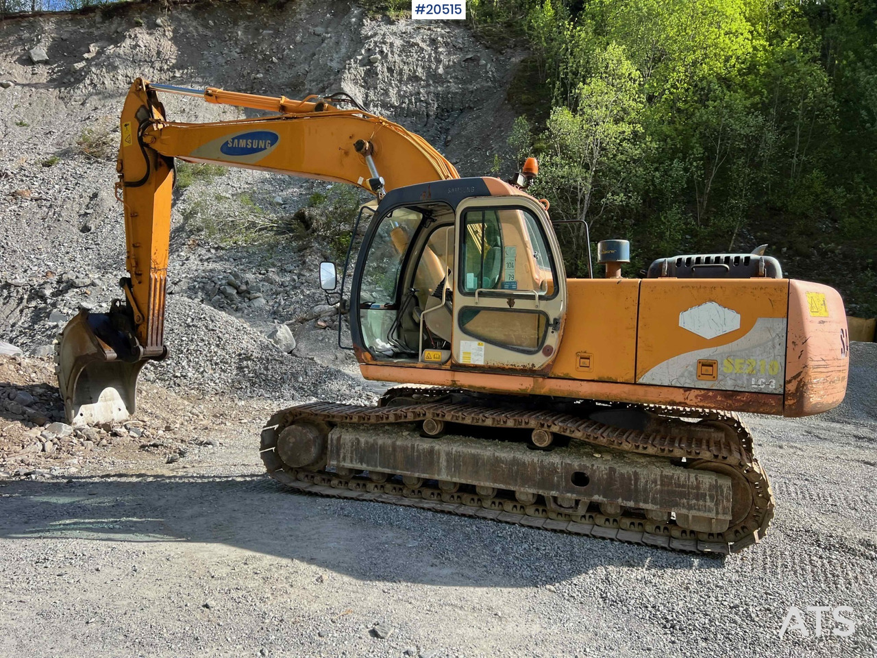Samsung SE210 LC-3 - Excavadora de cadenas: foto 3 Samsung SE210 LC-3 - Excavadora de cadenas: foto 3