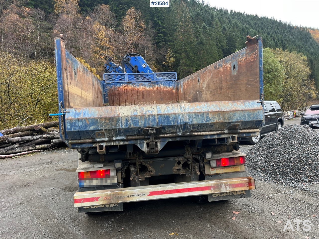 Camión grúa Scania P380 6x2 kranbil m/tipp, m/14t/ og m/Hiab kran: foto 12 Camión grúa Scania P380 6x2 kranbil m/tipp, m/14t/ og m/Hiab kran: foto 12