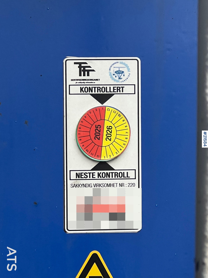 Camión grúa Scania P380 6x2 kranbil m/tipp, m/14t/ og m/Hiab kran: foto 21 Camión grúa Scania P380 6x2 kranbil m/tipp, m/14t/ og m/Hiab kran: foto 21