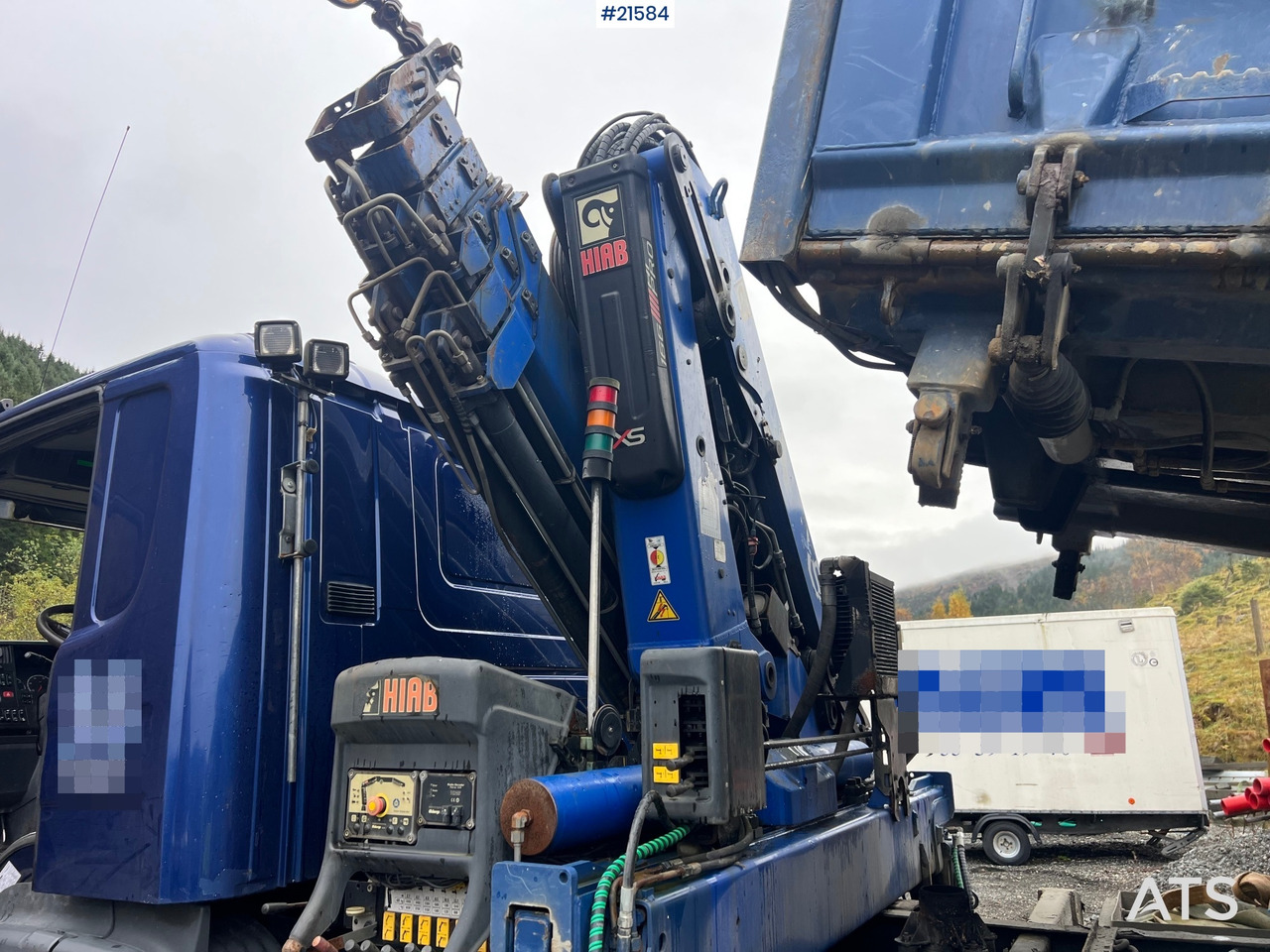 Camión grúa Scania P380 6x2 kranbil m/tipp, m/14t/ og m/Hiab kran: foto 7 Camión grúa Scania P380 6x2 kranbil m/tipp, m/14t/ og m/Hiab kran: foto 7