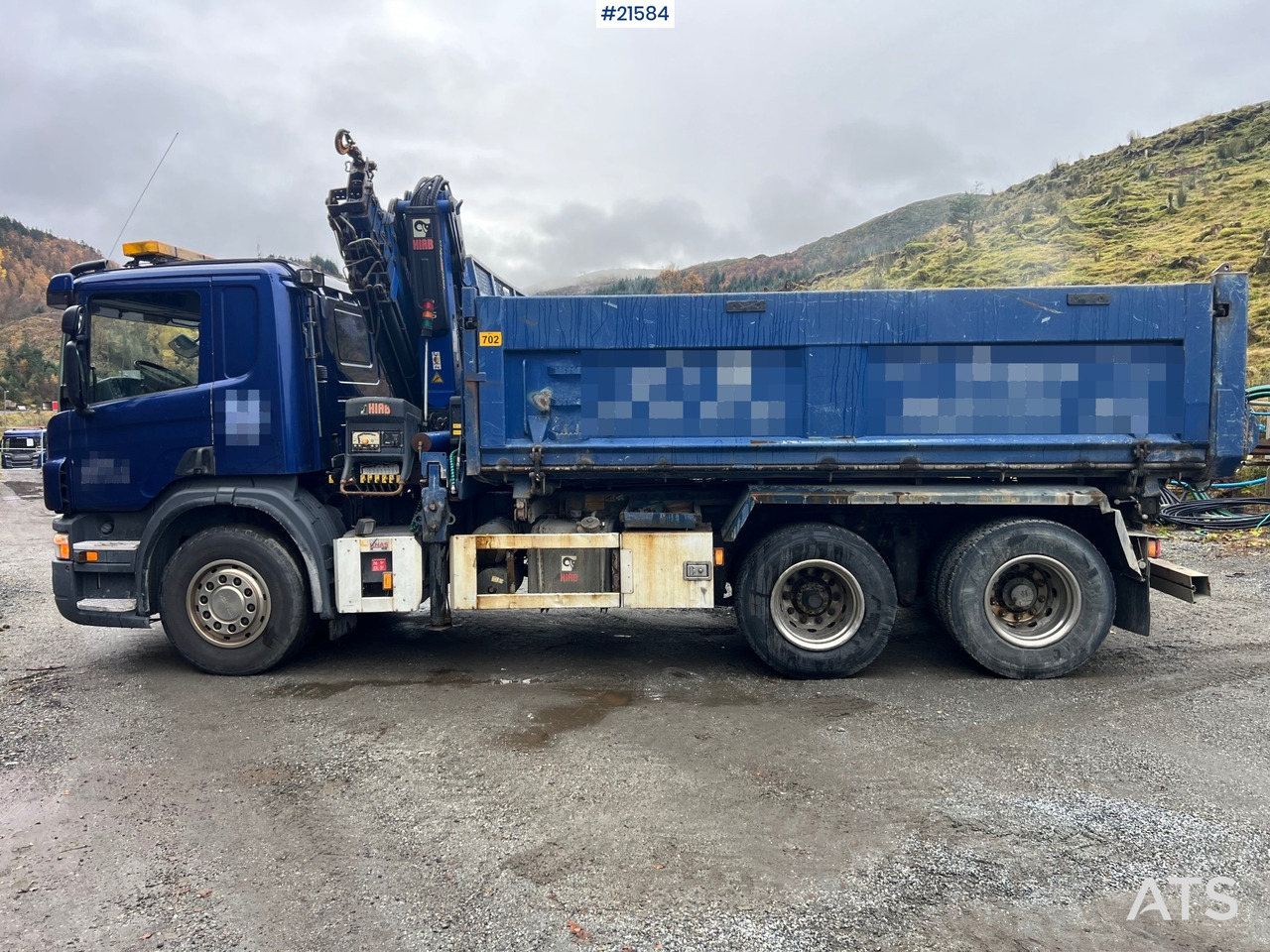 Camión grúa Scania P380 6x2 kranbil m/tipp, m/14t/ og m/Hiab kran: foto 6 Camión grúa Scania P380 6x2 kranbil m/tipp, m/14t/ og m/Hiab kran: foto 6