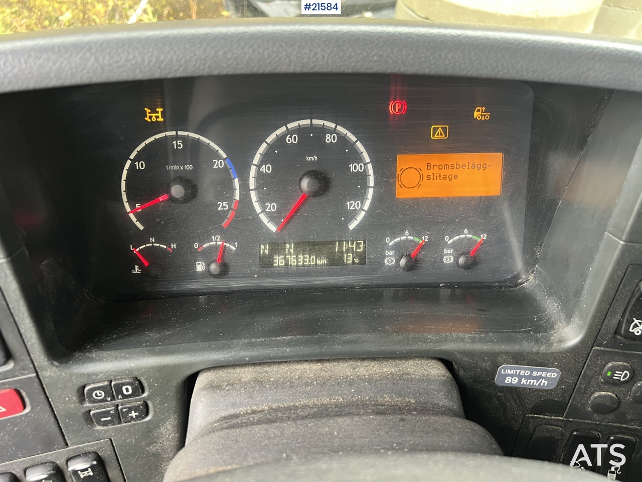 Camión grúa Scania P380 6x2 kranbil m/tipp, m/14t/ og m/Hiab kran: foto 39 Camión grúa Scania P380 6x2 kranbil m/tipp, m/14t/ og m/Hiab kran: foto 39