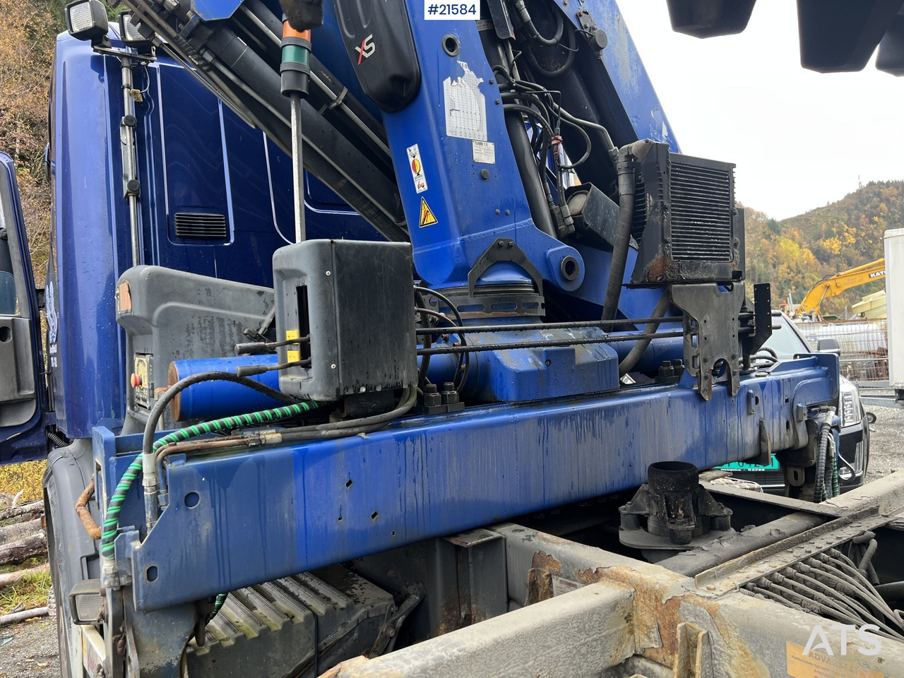 Camión grúa Scania P380 6x2 kranbil m/tipp, m/14t/ og m/Hiab kran: foto 8 Camión grúa Scania P380 6x2 kranbil m/tipp, m/14t/ og m/Hiab kran: foto 8