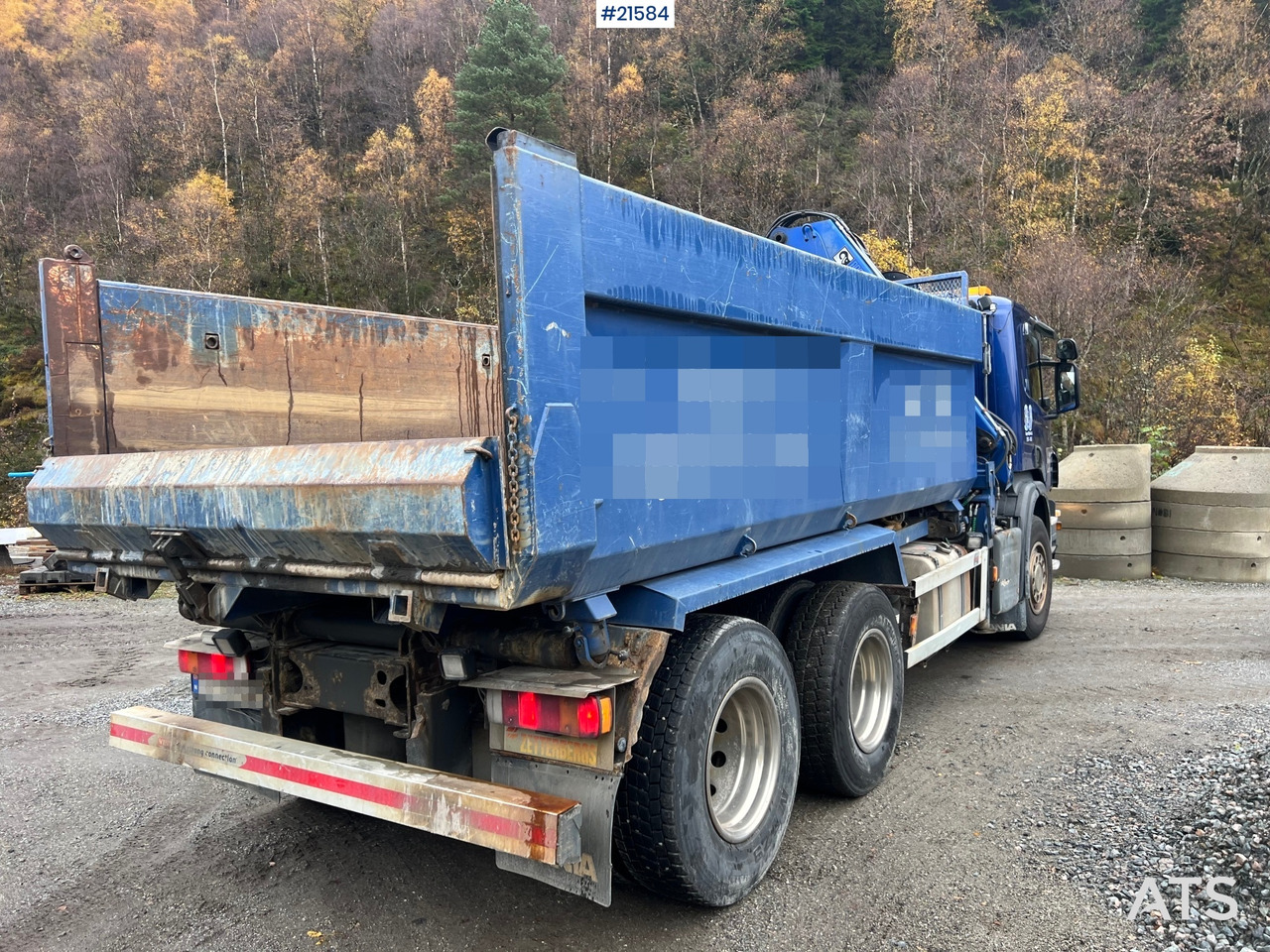 Camión grúa Scania P380 6x2 kranbil m/tipp, m/14t/ og m/Hiab kran: foto 11 Camión grúa Scania P380 6x2 kranbil m/tipp, m/14t/ og m/Hiab kran: foto 11