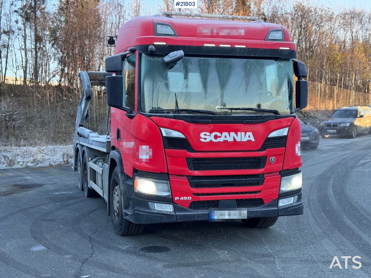 Scania P450 6x2 liftdumper med kun 282 000 km - Camión portacontenedor de cadenas: foto 2 Scania P450 6x2 liftdumper med kun 282 000 km - Camión portacontenedor de cadenas: foto 2