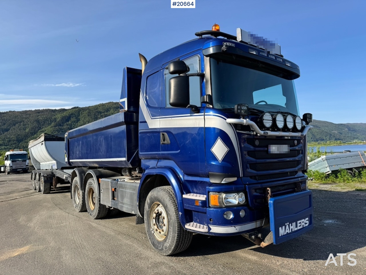 Scania R580 - Construcción de carreteras: foto 1 Scania R580 - Construcción de carreteras: foto 1