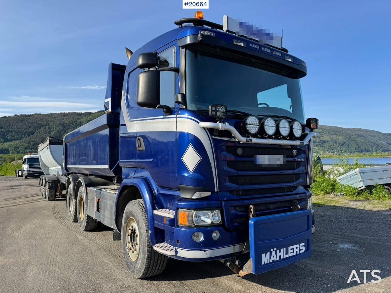 Scania R580 - Construcción de carreteras: foto 2 Scania R580 - Construcción de carreteras: foto 2
