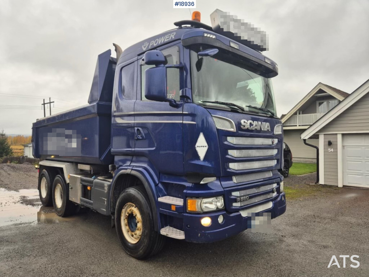 Scania Scania R560 6x4 Tippbil - Camión volquete: foto 4 Scania Scania R560 6x4 Tippbil - Camión volquete: foto 4