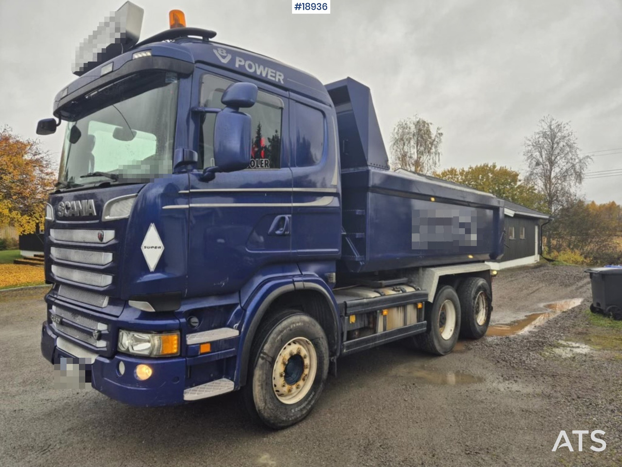 Scania Scania R560 6x4 Tippbil - Camión volquete: foto 1 Scania Scania R560 6x4 Tippbil - Camión volquete: foto 1