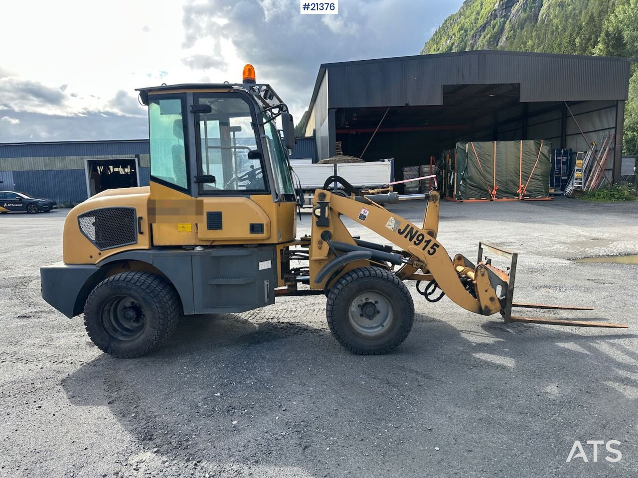 Cargadora de ruedas Sino JN 915 hjullaster m/ skuffe og pallegafler. Sertifisert!: foto 5 Cargadora de ruedas Sino JN 915 hjullaster m/ skuffe og pallegafler. Sertifisert!: foto 5