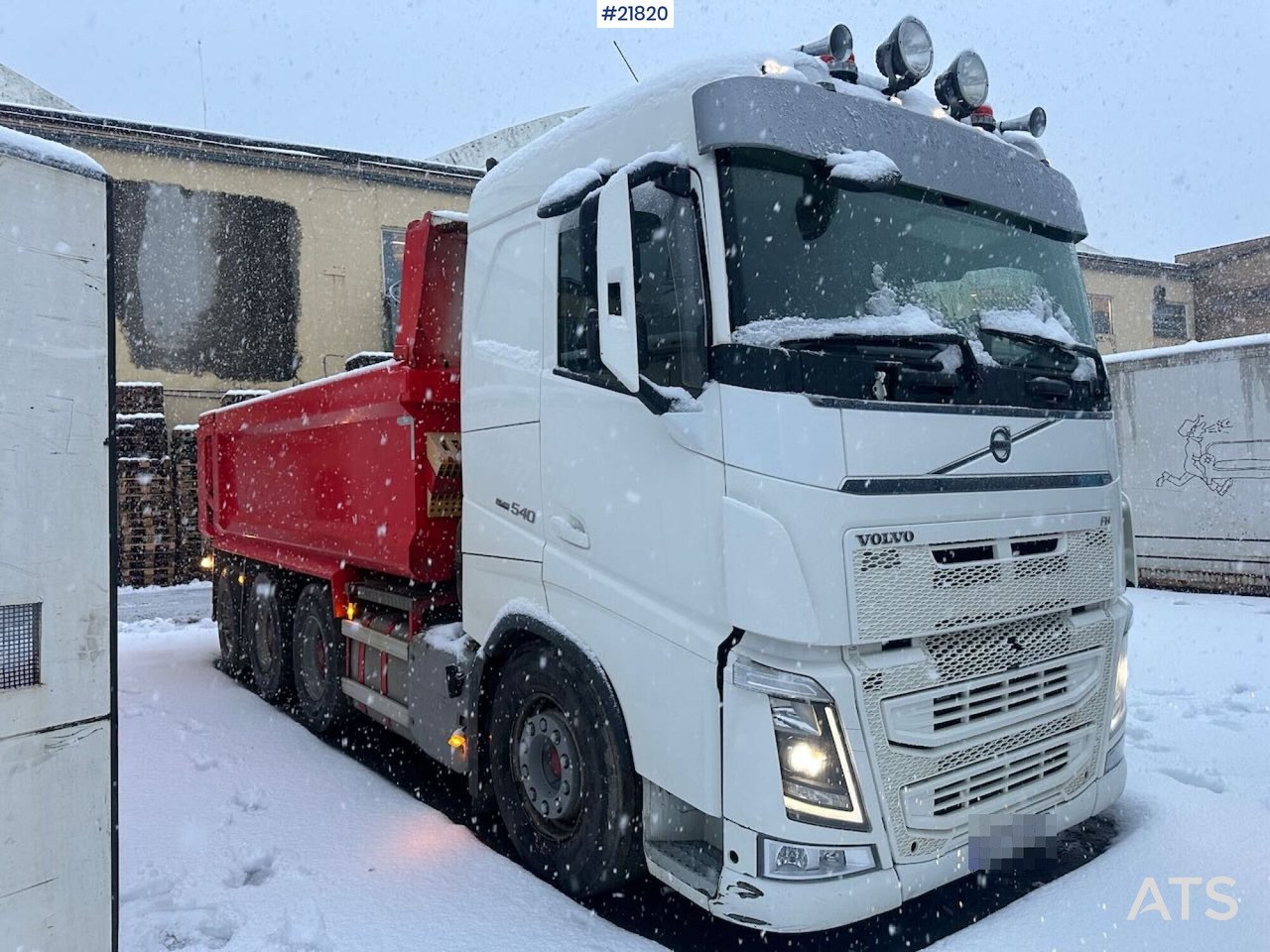 Volvo 2017 Volvo FH540 8x4 tippbil m/ ny dual clutch - Camión volquete: foto 3 Volvo 2017 Volvo FH540 8x4 tippbil m/ ny dual clutch - Camión volquete: foto 3