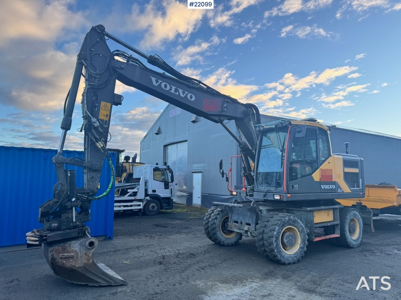 Volvo EW 160 E - Excavadora de ruedas: foto 2 Volvo EW 160 E - Excavadora de ruedas: foto 2