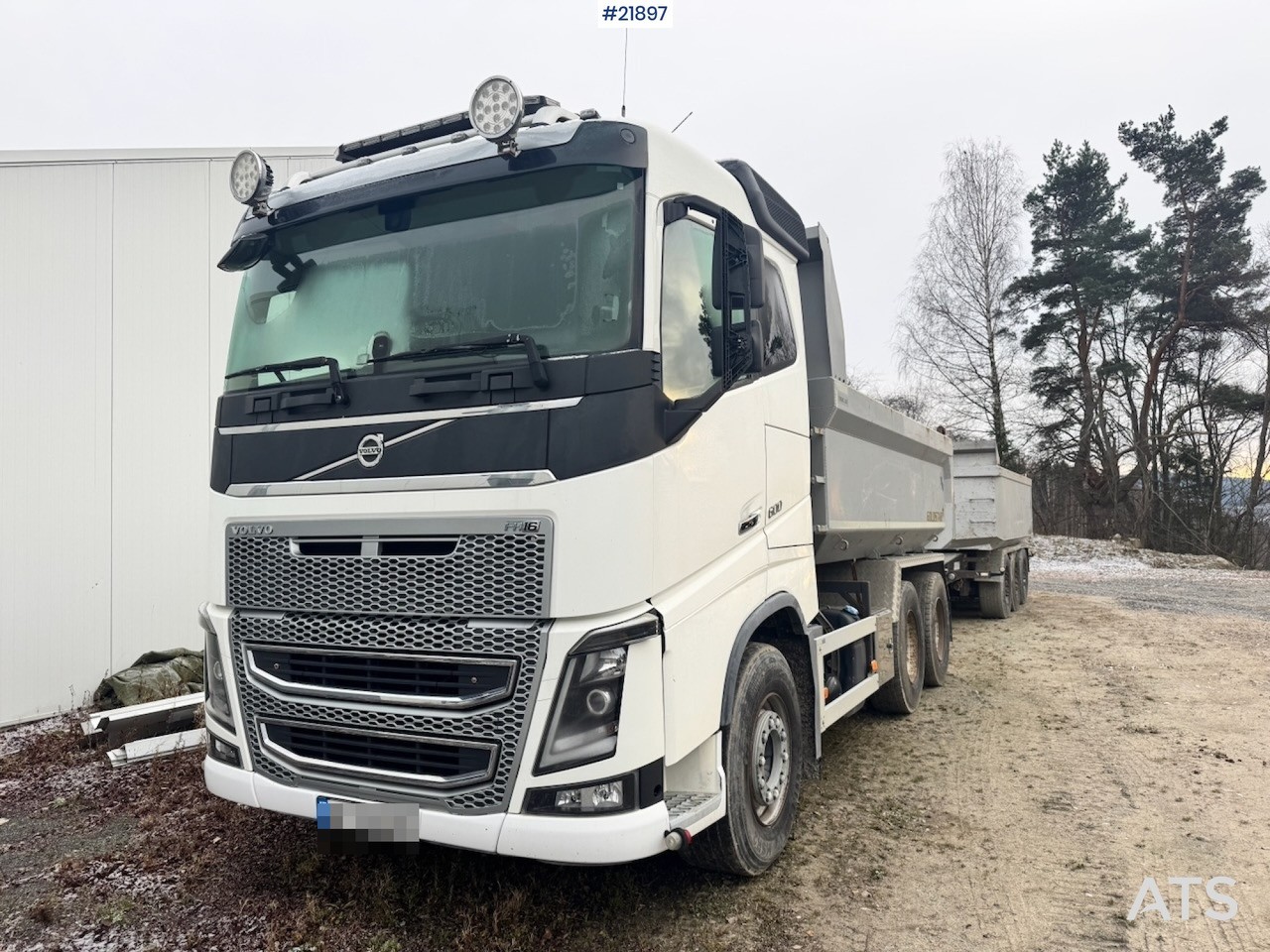 Volvo FH16 600 6x4 Tippbil. 280 000 km! SE VIDEO - Camión volquete: foto 1 Volvo FH16 600 6x4 Tippbil. 280 000 km! SE VIDEO - Camión volquete: foto 1
