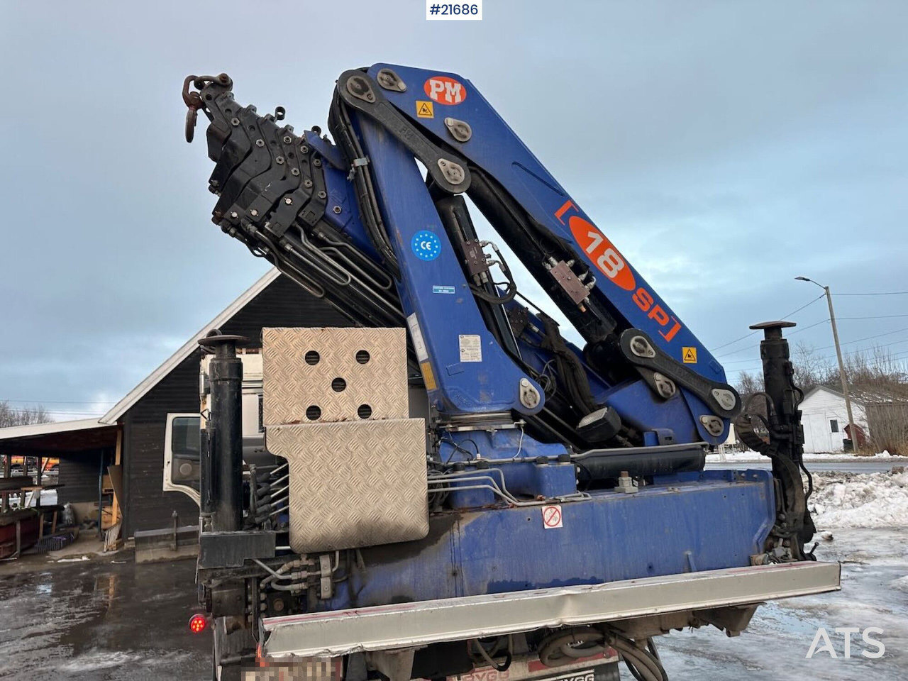 Camión grúa Volvo FM12 Globetrotter 6x4 kranbil m/ bak montert 18 t/m kran og vinsj. SE VIDEO: foto 25 Camión grúa Volvo FM12 Globetrotter 6x4 kranbil m/ bak montert 18 t/m kran og vinsj. SE VIDEO: foto 25