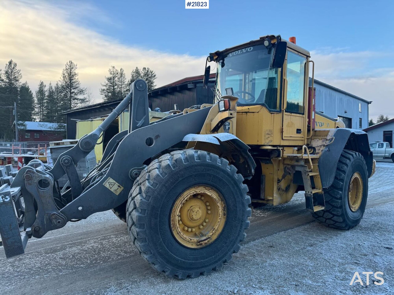 Cargadora de ruedas Volvo L110E hjullaster m/ skuffe SE VIDEO: foto 8