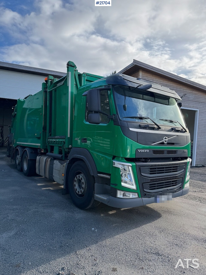 Volvo Volvo FM410 2-Kammers Renovasjonsbil - Camión de basura: foto 1 Volvo Volvo FM410 2-Kammers Renovasjonsbil - Camión de basura: foto 1