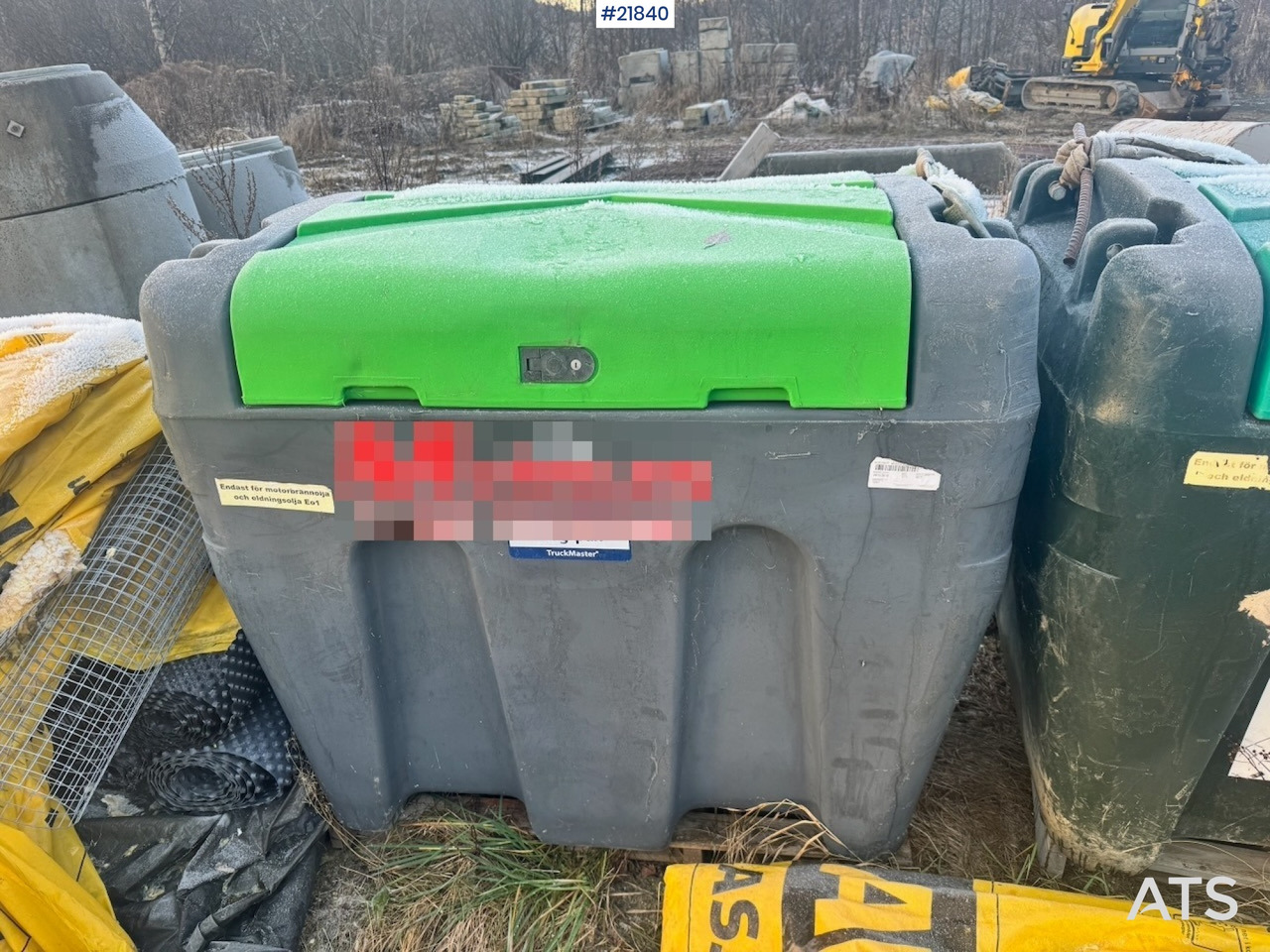 Dieseltanker med Pumpe. - Tanque de almacenamiento: foto 4 Dieseltanker med Pumpe. - Tanque de almacenamiento: foto 4