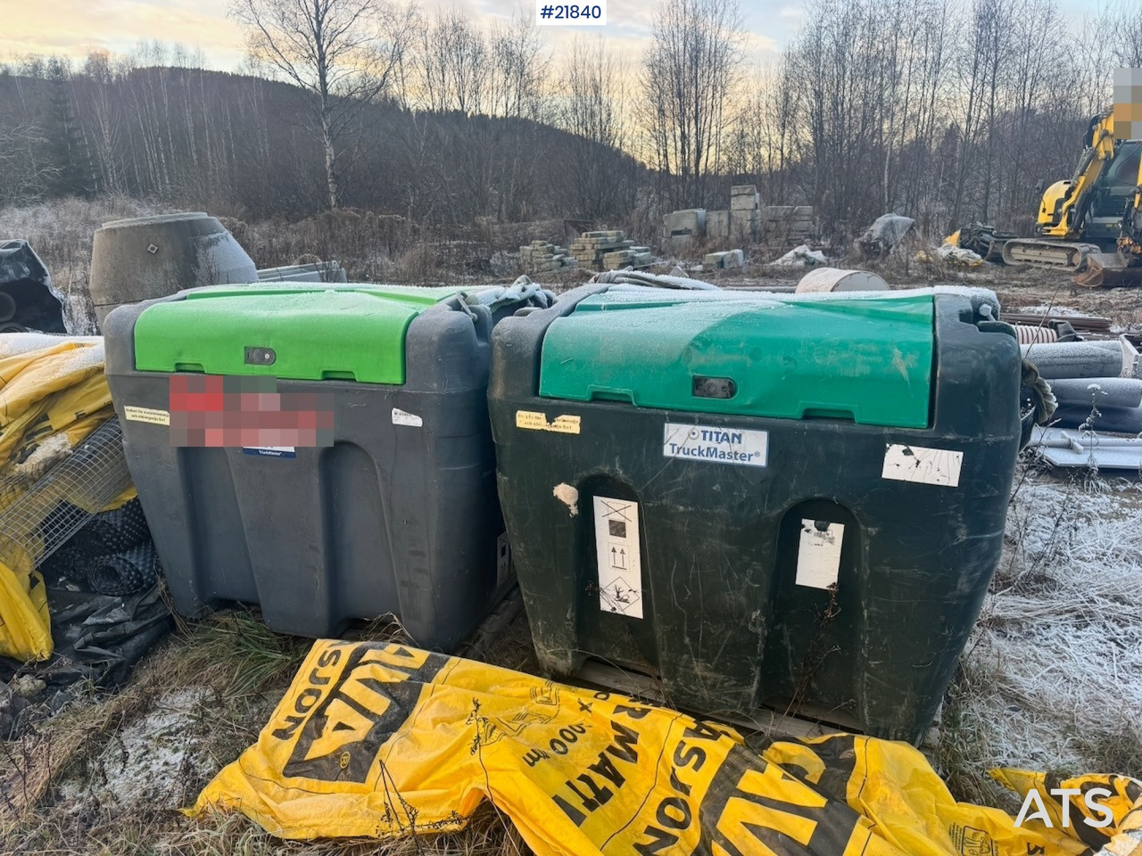 Dieseltanker med Pumpe. - Tanque de almacenamiento: foto 1 Dieseltanker med Pumpe. - Tanque de almacenamiento: foto 1