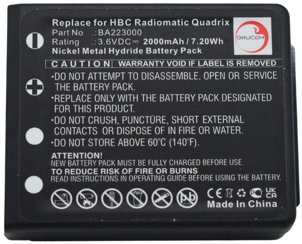 HBC compatible battery BA223000, BA223030, FUB6 - Acumulador para Grúa para camión: foto 3 HBC compatible battery BA223000, BA223030, FUB6 - Acumulador para Grúa para camión: foto 3
