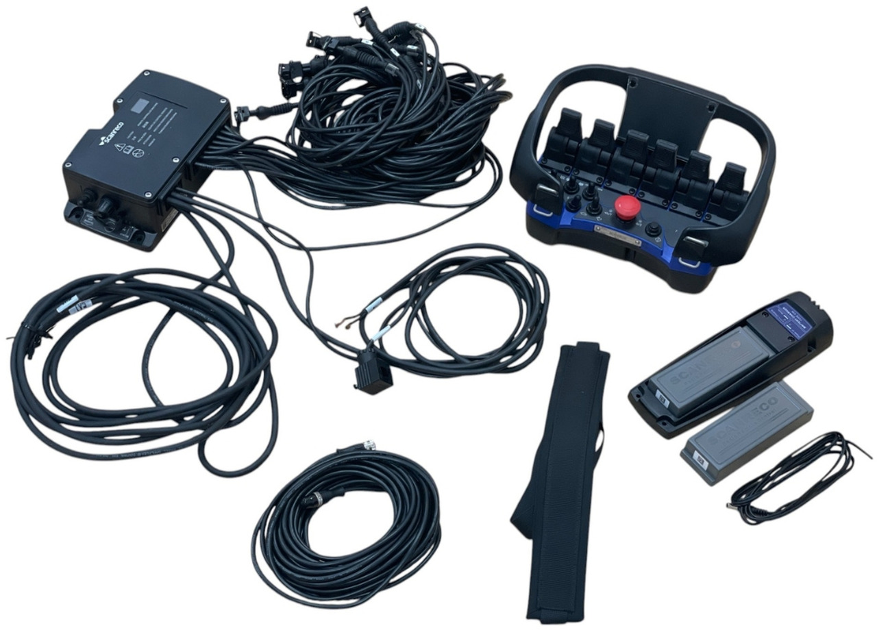 Remote control Scanreco for 6 functions RM6-SCANRECO - Sistema eléctrico para Grúa para camión: foto 1 Remote control Scanreco for 6 functions RM6-SCANRECO - Sistema eléctrico para Grúa para camión: foto 1