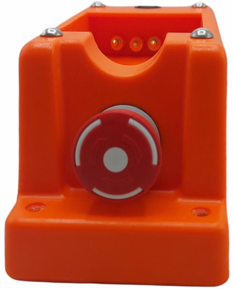 Transmitter housing lower with emergency stop and HBC Linus 4 - Sistema eléctrico para Grúa para camión: foto 3 Transmitter housing lower with emergency stop and HBC Linus 4 - Sistema eléctrico para Grúa para camión: foto 3