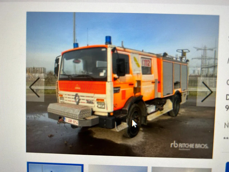 Renault Midliner S150 Turbo Crewcab Brandweer /Feuerwehr / FireTruck - Camión de bomberos: foto 2 Renault Midliner S150 Turbo Crewcab Brandweer /Feuerwehr / FireTruck - Camión de bomberos: foto 2