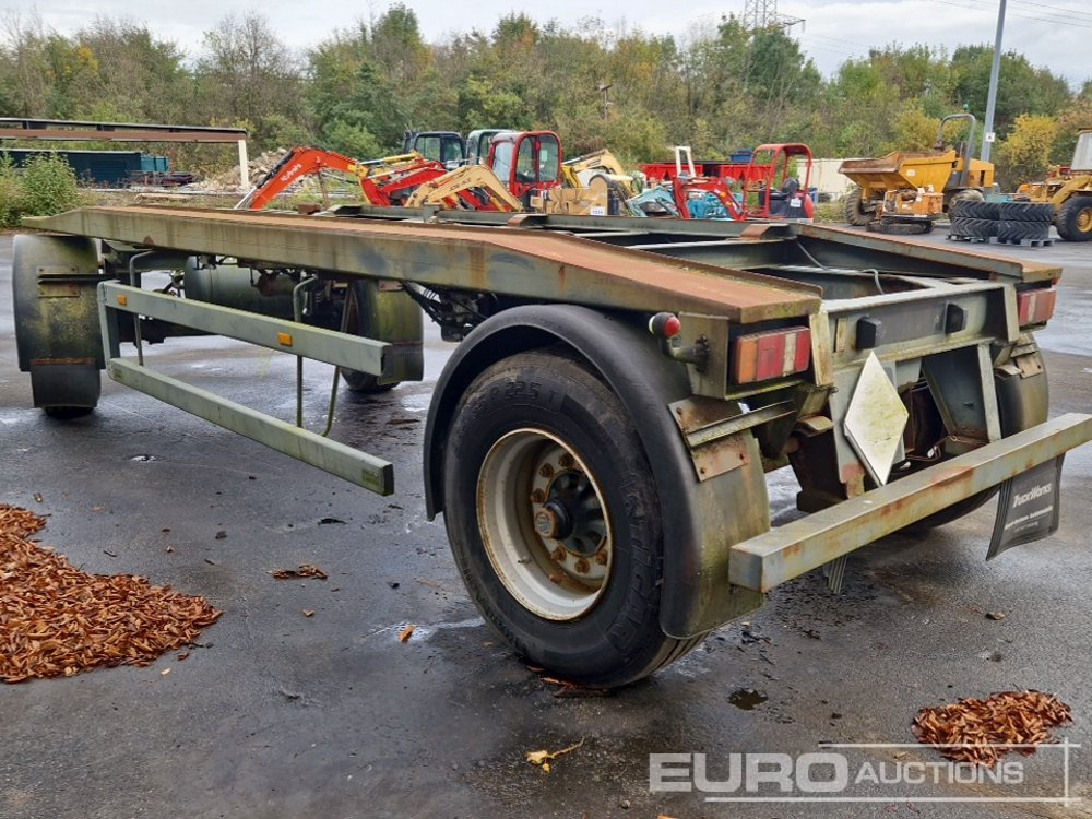 1992 RCA1850-65HE Twin Axle Container Trailer, max.18000 kg (German Reg. Docs. Available) - Remolque multilift/ Portacontenedores de cadenas: foto 3 1992 RCA1850-65HE Twin Axle Container Trailer, max.18000 kg (German Reg. Docs. Available) - Remolque multilift/ Portacontenedores de cadenas: foto 3