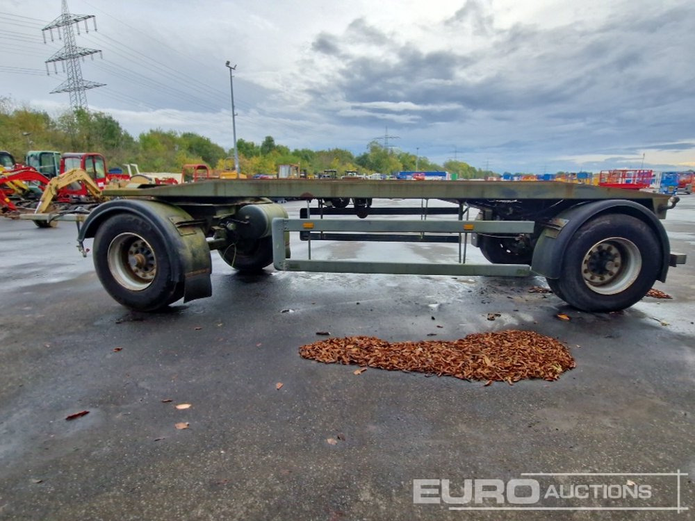1992 RCA1850-65HE Twin Axle Container Trailer, max.18000 kg (German Reg. Docs. Available) - Remolque multilift/ Portacontenedores de cadenas: foto 2 1992 RCA1850-65HE Twin Axle Container Trailer, max.18000 kg (German Reg. Docs. Available) - Remolque multilift/ Portacontenedores de cadenas: foto 2