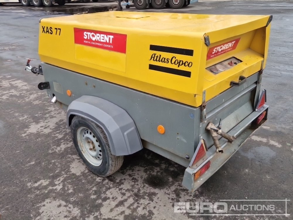 2011 Atlas Copco XAS77 150CFM - Compresor de aire: foto 2 2011 Atlas Copco XAS77 150CFM - Compresor de aire: foto 2