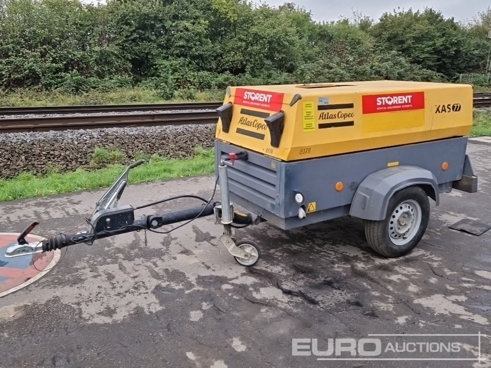 2011 Atlas Copco XAS77 PE - Compresor de aire: foto 1 2011 Atlas Copco XAS77 PE - Compresor de aire: foto 1
