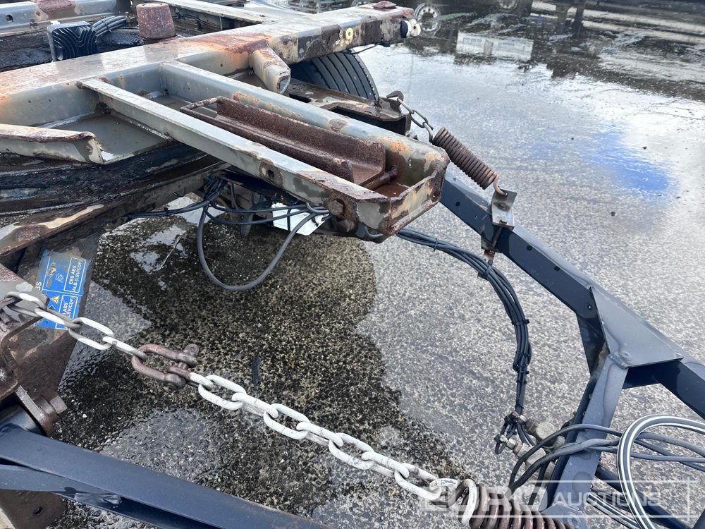 2011 Kogel 20ft Container Trailer, 2 Axle (Dutch Reg. Docs) - Remolque portacontenedore/ Intercambiable: foto 5 2011 Kogel 20ft Container Trailer, 2 Axle (Dutch Reg. Docs) - Remolque portacontenedore/ Intercambiable: foto 5