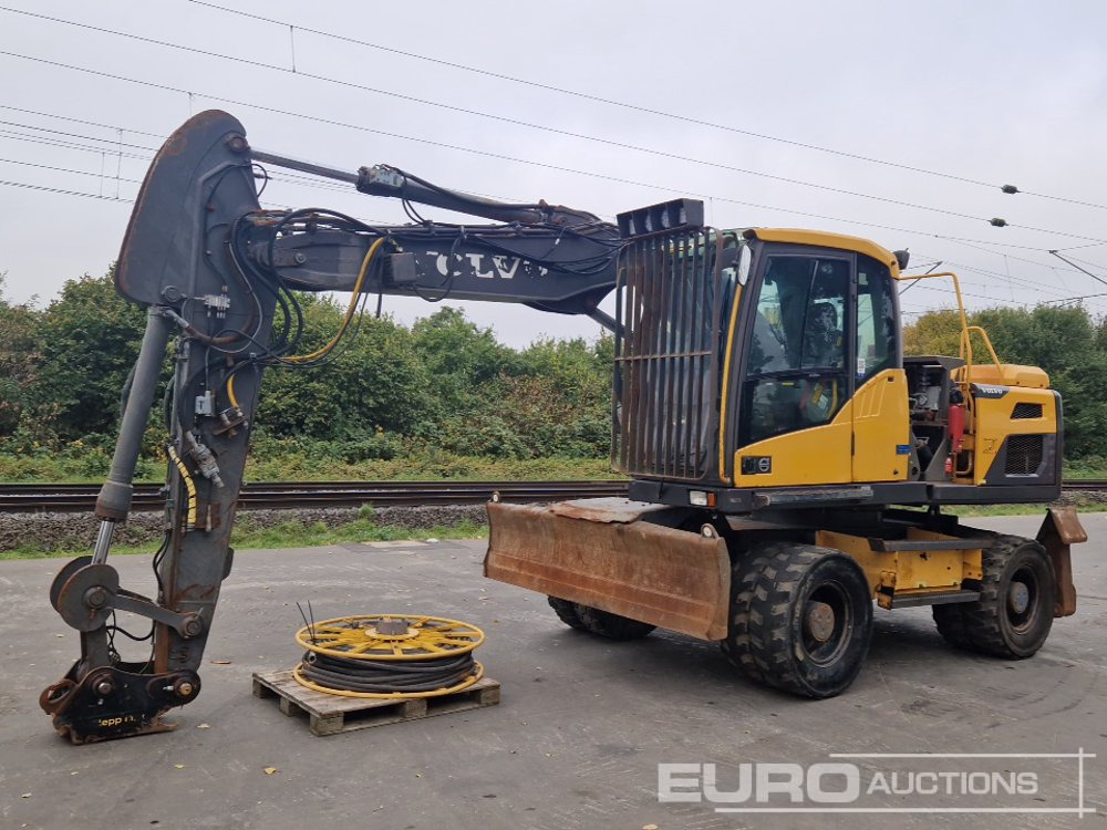 2012 Volvo EW140D - Excavadora de ruedas: foto 1 2012 Volvo EW140D - Excavadora de ruedas: foto 1
