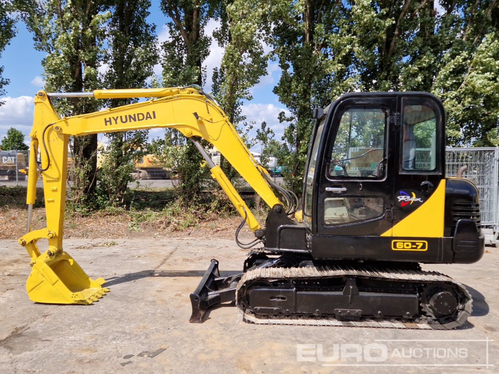 2013 Hyundai R60-7 - Miniexcavadora: foto 2 2013 Hyundai R60-7 - Miniexcavadora: foto 2