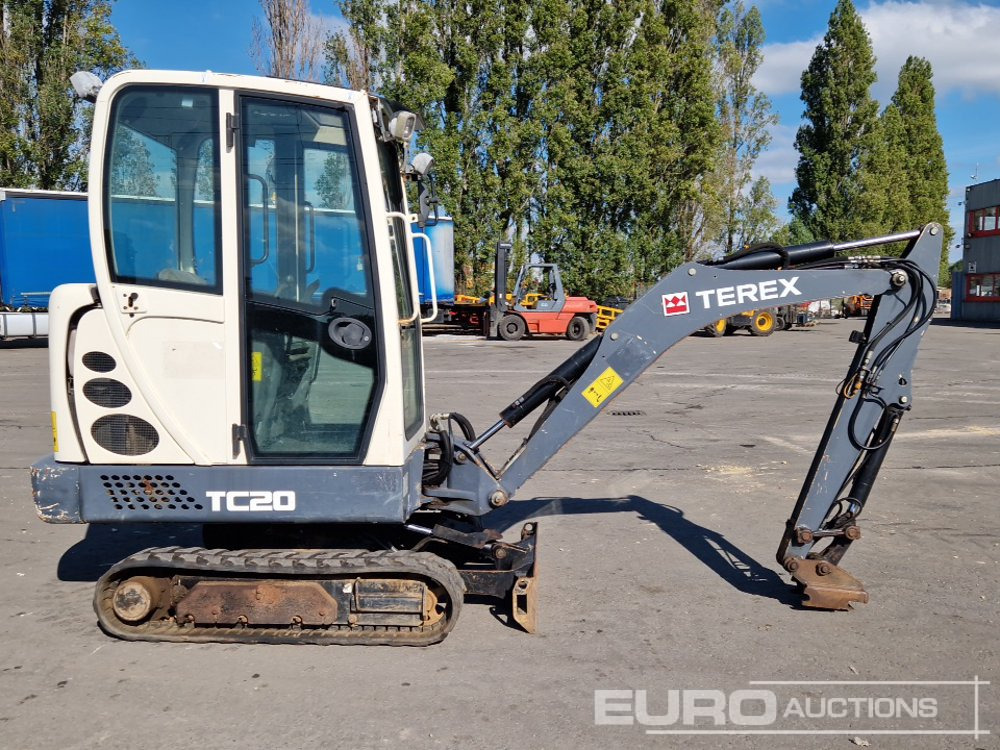 2014 Terex TC20 - Miniexcavadora: foto 5 2014 Terex TC20 - Miniexcavadora: foto 5