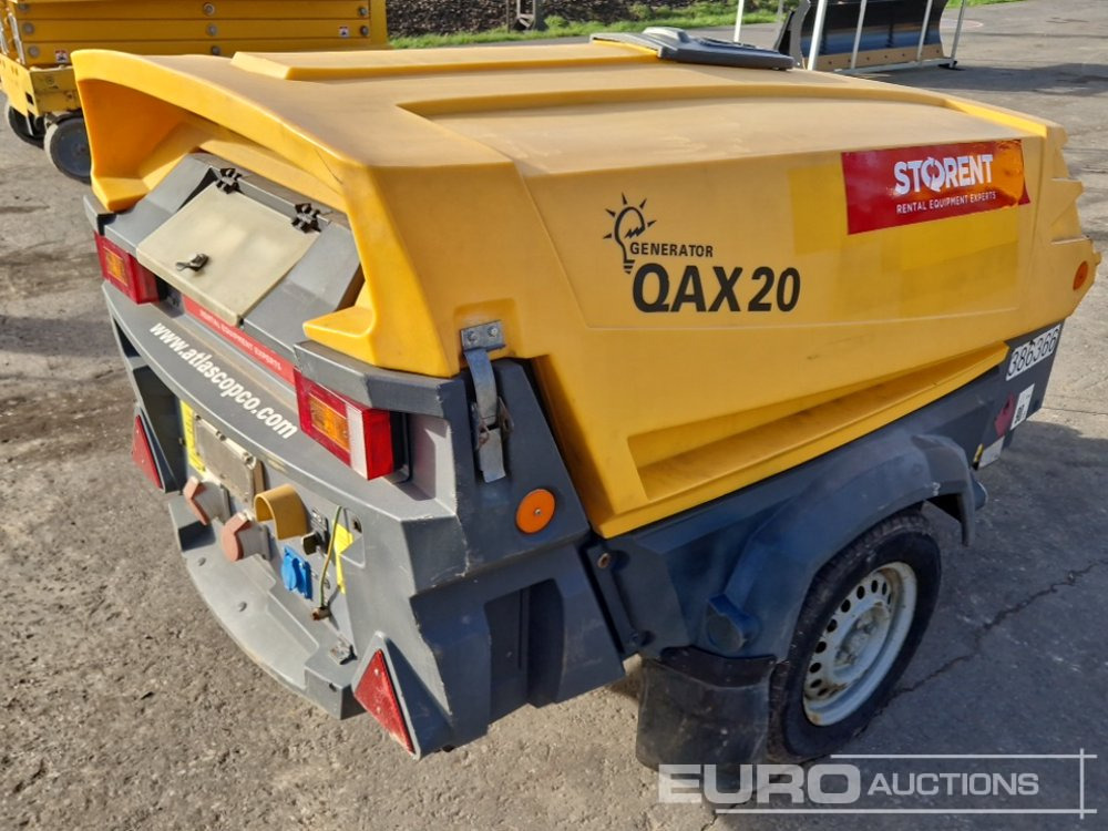 2015 Atlas Copco QAX 20 - Generador industriale: foto 3 2015 Atlas Copco QAX 20 - Generador industriale: foto 3