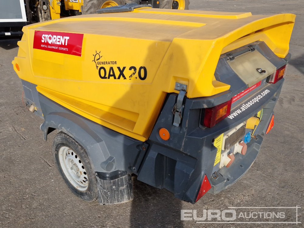 2015 Atlas Copco QAX 20 - Generador industriale: foto 2 2015 Atlas Copco QAX 20 - Generador industriale: foto 2