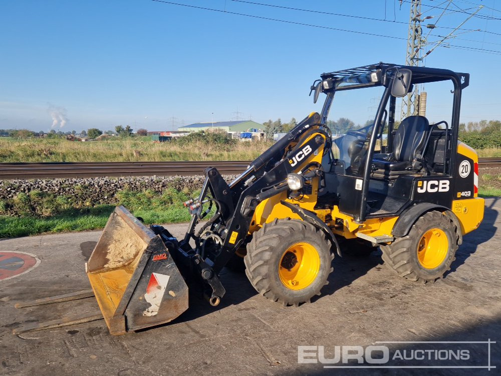 2022 JCB 403 - Cargadora de ruedas: foto 1 2022 JCB 403 - Cargadora de ruedas: foto 1