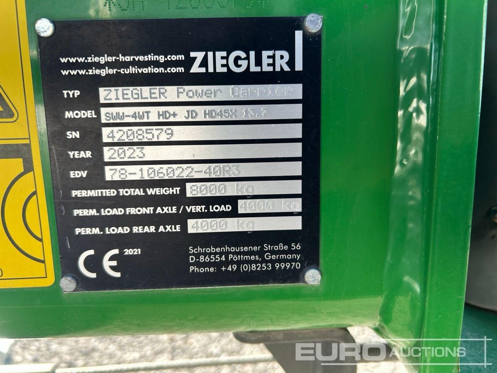 Cosechadora de granos 2022 John Deere HD45X: foto 21 Cosechadora de granos 2022 John Deere HD45X: foto 21