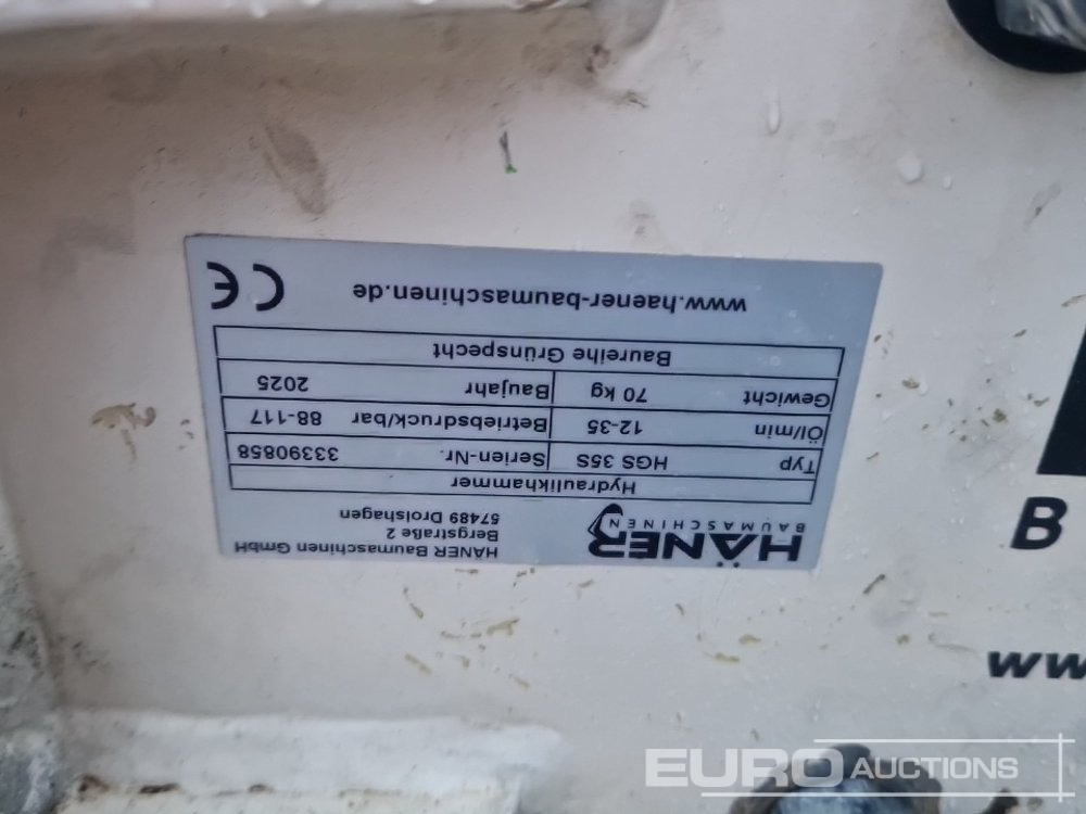 Martillo hidráulico Häner HGS35: foto 18