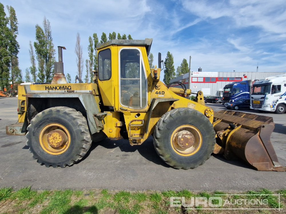 Cargadora de ruedas Hanomag 44D: foto 6