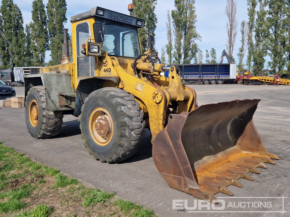 Cargadora de ruedas Hanomag 44D: foto 7