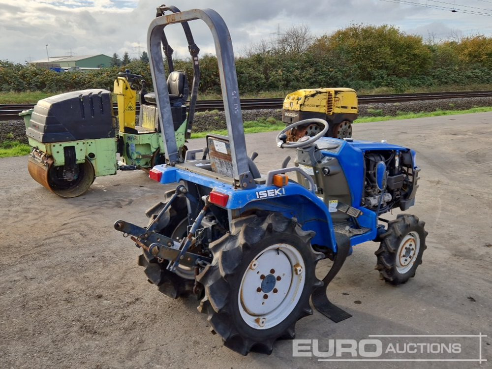 Iseki Sial 153 Lawn Tractor, Roll Bar - Tractor: foto 4 Iseki Sial 153 Lawn Tractor, Roll Bar - Tractor: foto 4