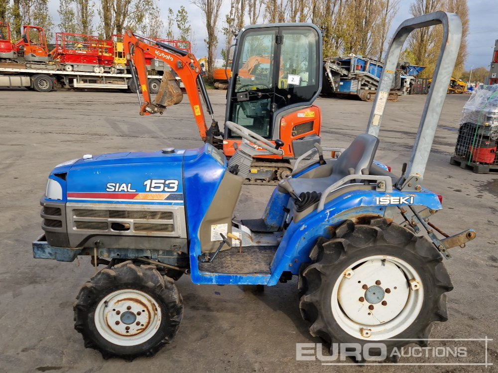 Iseki Sial 153 Lawn Tractor, Roll Bar - Tractor: foto 2 Iseki Sial 153 Lawn Tractor, Roll Bar - Tractor: foto 2
