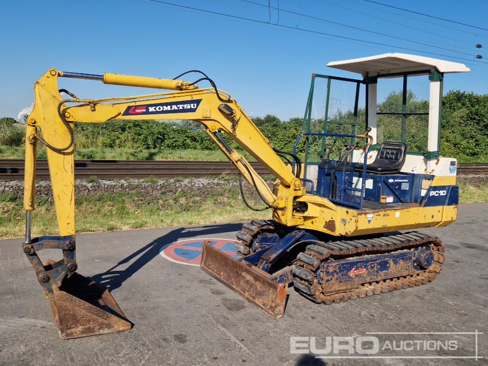 Komatsu PC10-6 - Miniexcavadora: foto 1 Komatsu PC10-6 - Miniexcavadora: foto 1