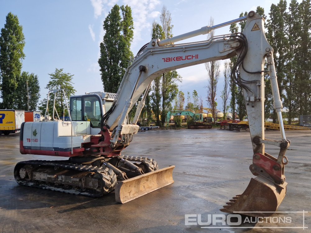Excavadora de cadenas Takeuchi TB1140: foto 7