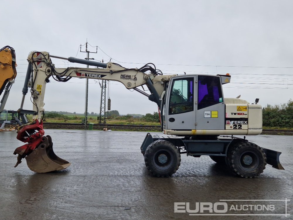 Terex TW160SR - Excavadora de ruedas: foto 2 Terex TW160SR - Excavadora de ruedas: foto 2