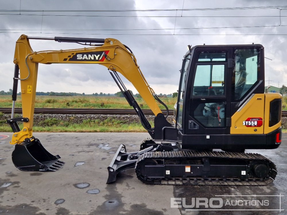 Unused 2025 Sany SY55UC - Miniexcavadora: foto 2 Unused 2025 Sany SY55UC - Miniexcavadora: foto 2