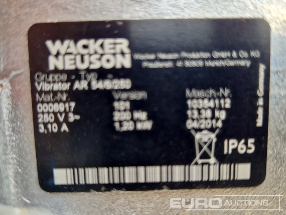 Construcción de carreteras Wacker Neuson AR54/6/250: foto 8